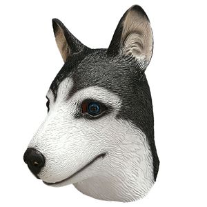 Husky Mask Nowator Halloween Christmas Easter Costume Party Dog Maski Zabawne lateksowe maska ​​na głowę zwierząt