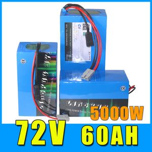 72V 100AH 3000W 4000W 5000W 8000W bicicleta elétrica motocicleta scooter bateria de lítio