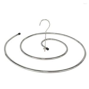 Cabides em espiral para secar roupas em aço inoxidável redondo para roupas de cama para lavanderia multifuncional cabide doméstico para toalhas de banho