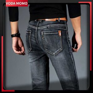 Jeans da uomo Jeans classici da uomo Jean Homme Pantnes Hombre Pantaloni da uomo Mannen Black Biker Masculino Salopette di jeans Pantaloni da uomo Jeans maschili 38 40 L230724