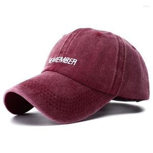 Bollmössor 2023 Simple Letter Brodery Y2K Baseball Hat Man Vintage Snapback Cap Hatts For Women Men Gorras de Beisbol Para Hombres