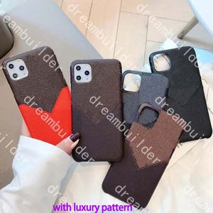 Fashion Phone Cases For iPhone 15 Pro Max 13 12 11 14 Pro Max 15 14 Plus 13Pro 12ProMax 7 8 plus X XR XS XSMAX designer shell with card