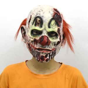 Halloween Masks Horror Clown Mask LaTex Cosplay Party Props Masquerade Stage pokazuje festiwal festiwalowy maska ​​cosplay clown