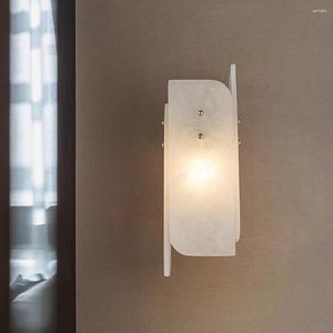 تصميم مصباح الجدار أضواء رخامية الذهب ميرالي Murale AC110V 220V LED SCONCE لغرفة المعيشة وغرفة النوم