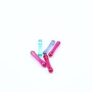 JCVAP Ruby Terp Pearls 4mmx3mmx20mm för rökningstillbehör 10mm 14mm 18mm Quartz Banger Domeless Nails Oil Rig Bong Ruby Pill Piller