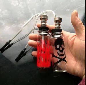 Tubi di vetro Fumo di narghilè soffiato Fabbricazione Bong soffiati a mano Modelli multipli di mini pipe ad acqua in vetro