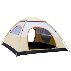 Палатки и укрытия на открытом воздухе в походы в походы на открытый кемпинг для 2 человек 4 Mosquito Nets Mini Waterpronation 230720