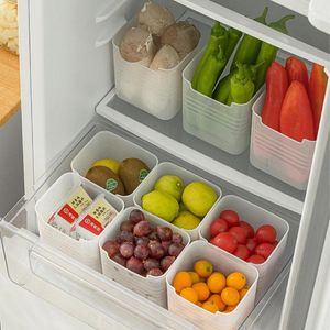 Depolama Şişeleri 1 adet kutu mutfak organizatör buzdolabı gıda taze plastik kap sebze