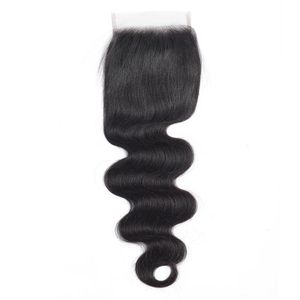 Indian Remy Hair Lace zamknięcie dla różnych rozmiarów 4x4 13x4 13x6 100% ludzkie Virgin Hair295s