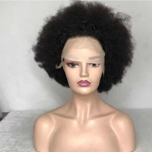 50% Discount Pixie Curly Kinky Straight 13x4 Transparent Lace Wigs Hair