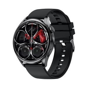 GT5 HD 1.28スクリーンラウンドダイヤルマルチスポーツフィットネストラッカーNFC BTコールAndroid Smart Watch Men and Women reoj Smart Watch