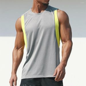 Мужские майки высокого качества полезные для спортивных синглетных рубашек фитнес Все сезоны дышащий полиэстер Quick Dry Rigtion жилет