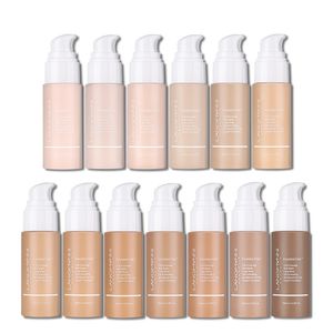 Foundation Make Up Base Cream Facial Conclear Powder Oil Control Long Lasting Brighten Daily Makeup