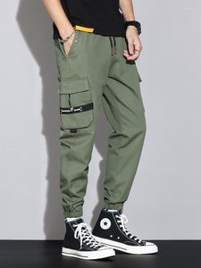 Men's Pants Street Style Multi-Pockets Army Military Cargo Men Cotton Casual Jogger Plus Size Baggy Trousers Joggers