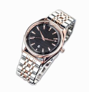 Mens Movement Watches Designer Watch AAA 40mm Black Dial Quartz WatchFashion Classic Style Style Steel Waterproof Luminous Wristwatches 01