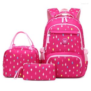 Borse da scuola Borsa di alta qualità Zaino moda per adolescenti Zaini per ragazze Zaini per bambini Mochila Escolar 3 pezzi / set Cartella