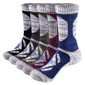 Sportsocken YUEDGE Herren Feuchtigkeitslampendocht Atmungsaktives Kissen Personal Arbeitssocken Dicke Baumwolle Outdoor-Sportsocken Herrengrößen 37-46 EU 230720