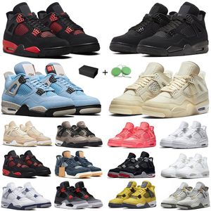 Con scatola Uomo Donna Scarpe da basket Pine Green Military Black Cat Red Thunder Bianco Oreo UNC Blue Sail Lightning SEAFOAM Pure Money Scarpe da ginnastica da uomo Sneakers sportive