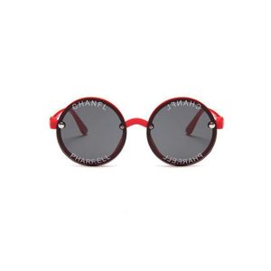 Sonnenbrille Kinder Nette Runde Brief UV400 Kunststoff Sport Sonnenbrille Für Baby Mädchen Jungen Drop Lieferung Mode Zubehör Dh3Si