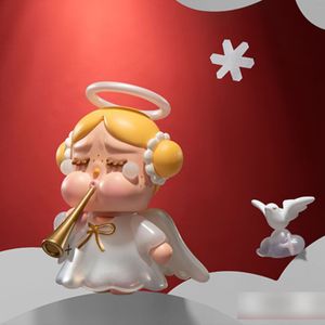 Blind Box Crybaby Lonely Christmas Series Model Bekräfta stil Anime Figure Gift Surprise Box Kawaii Toys Original Real S 230724