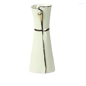 Vases Simple Ceramic Vase Decoration Home Flower Arrangement Creative Chinese Arranger Hydroponic Dried