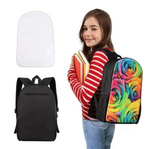 Atacado Sublimação DIY Mochilas em branco outros materiais de escritório impressão de transferência de calor Saco de poliéster criativo pessoal Bolsa de estudante escolar FY4509 JY25