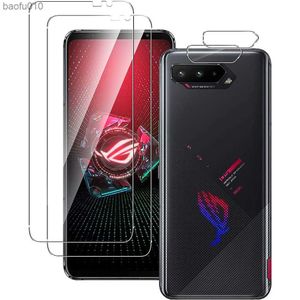 Tempered Glass For Asus Rog Phone 6 Pro Screen Protector Protective film For Asus Rog Phone6 5 5S 3 3S II 7 Couqe Funda Glass L230619