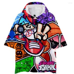 Hoodies masculinos Moda Games Anime Cartoon 3d Pullover Homens Mulheres Moletom Com Capuz Tops Manga Curta Hip Hop Menino Menina Moletons com Capuz