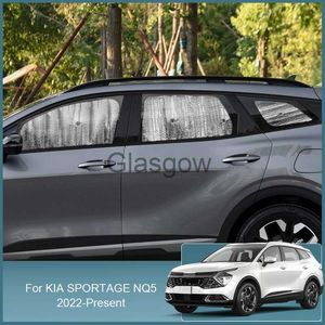 Bil Sunshade Car Front Windshield Sunshades UV Protection Side Window Curtain Shade Visor Auto Accessoarer för Kia Sportage NQ5 20222025 X0725