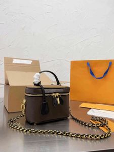 2023 Shoulder Bags Women Handbag Messenger Crossbody Tote Leather Classic Retro Suitcase High Quality Fashion Designer Lady Wallet 1110