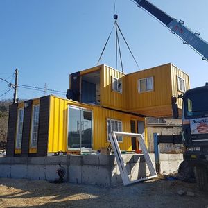 Containerhus bostadslåda, containerhus det kan flyttas var som helst när som helst, vilket ger människor ett mer bekvämt och bekvämt liv