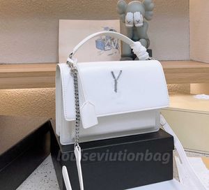 Högkvalitativ axelväska Fashion Bag Messenger Bag Luxury Wholesale borttagbara axlar Bälte Utsökt tyg Perfekt hårdvara dubbelskikt Lagringsutrymme 104145