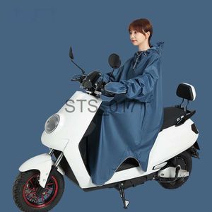 Capas de chuva à prova d'água para motocicleta Poncho Chuva para motocicleta e motocicleta Scooter Riding Rainwear Bicicleta Veículo elétrico Rainwear x0724