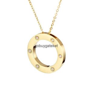 Luxury Necklaces Fashion Heart Necklace Clover Gold Women Jewelry Silver Love Womens Mens Chain Wholesale Wedding Mother's Day Party Gift Girls 9AWI