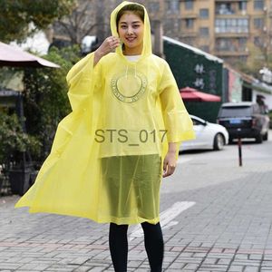 Raincoats 1pc Raincoat Motorbike Electric Scooter EVA Non-Disposable Rain Clothes Women Men Lightweight Rain Cape Household Rain Gear x0724