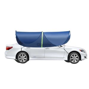 Car Sunshade Car Shade Cover Tent Universal Car Tent Movable Carport Folded Portable Automobile Protection Car Umbrella Sunproof Car Canopy x0725