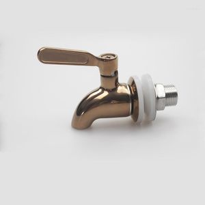 Rubinetti per lavabo da bagno di buona qualità Colore Gloden 12mm 16mm Sus Acciaio inossidabile Rubinetto per bottiglia di succo Rubinetto per secchio all'ingrosso