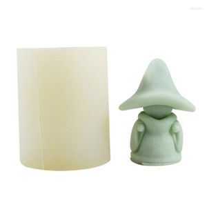 Baking Moulds Scented Candle Resin Mold For Making Mushroom Silicone Aromatherapys Plaster Mould DIY Craft