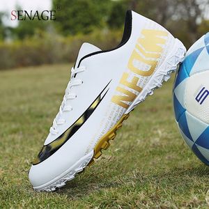Senage Children Professional Soccer Shoes Outdoors Football Cleats Kids Boy Futsal Turf Sneekers Men Training Football Boots