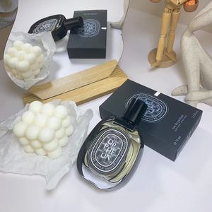 Lüks marka parfüm tam dao çiçek odunsu Musk siyah etiket parfümleri hafif koku 75ml edp gizemli parfüm saf kokular salon tütsü