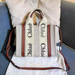 Tote Canvas Torka Ręka Ręka Rękopisowa torba Crossbody WSZYSTKO MODY MODY WASKA DUŻA COMPUTER TORBO