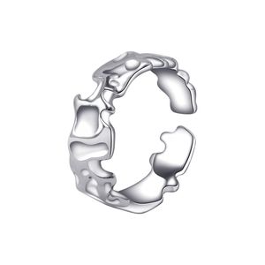 vendite calde in Europa e in America S925 argento sterling micro-set versatile anello aperto femminile di design di fascia alta