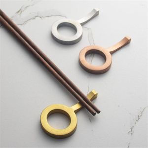 Table Mats Creative Chopstick Rest Delicate Spoon Top 304 Stainless Steel Multipurpose El Dinning Room Tableware Placemat