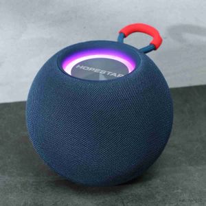 Alto-falantes portáteis Novo alto-falante Bluetooth Lanterna portátil ao ar livre IPX6 à prova d'água Várias cores com LED Bola redonda Alto-falante Bluetooth R230725