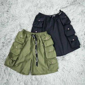 Designer Short Fashion Casual Clothing Kapital Kountry's Same Multi Pocket Overalls Drawstring Elastic Casual Shorts