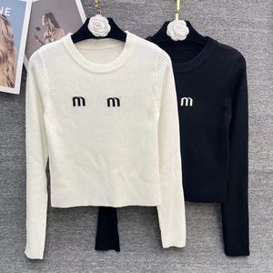 Women's Sweater Round Neck Elasticity Pure Tie Soft in Home Hollowed Out Delivery Service One Size 40-60KG