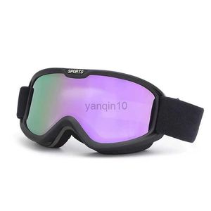 Kayak gözlük kayak gözlükleri çift katman anti sis açık dağ tırmanma gözlükleri kar ve rüzgara dayanıklı kayak gözlük miyopi hkd230725