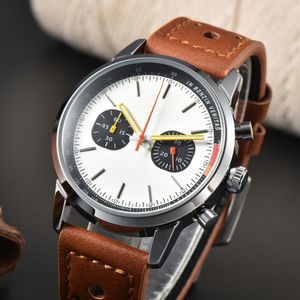 Ny modeklocka Mens Automatic Quartz Movement Waterproof High Quality Wristwatch Hour Hour Hand Display Metal Strap Simple Luxury Popular Watch A02