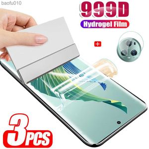 Screen Protector Hanor Magic5 Pro Hydrogel Film Honor Magic 4 Lite Water gel Front CameraF ilmM agic5LiteP rotectores L230619