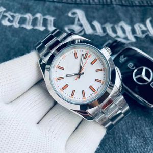Новый роскошный мужской бренд часы 40 -миллиметровые автоматические механические часы серии из нержавеющей стали браслет высочайшего качества спортивные наручные часы.
